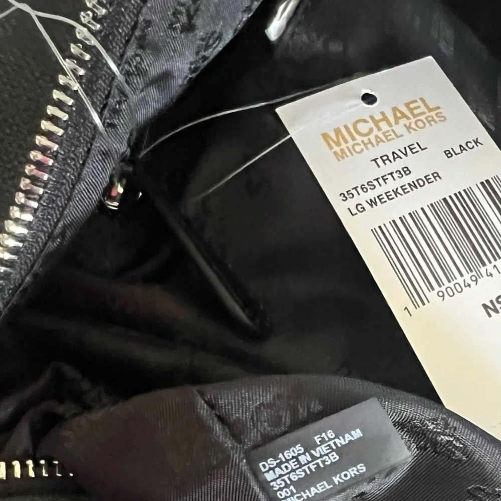 Michael Kors Monogram Travel Duffel Bag